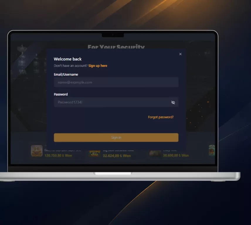 Fast Account Login via Mobile and Desktop