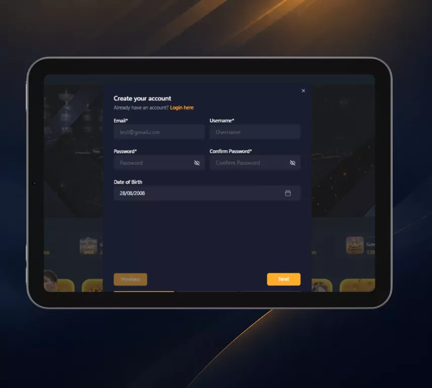 Pusulabet-786 Registration and Account Login
